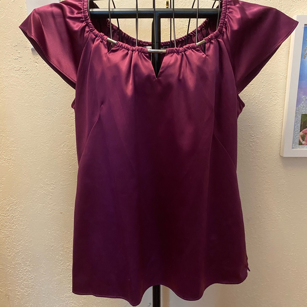 Elegant Purple Women's Top